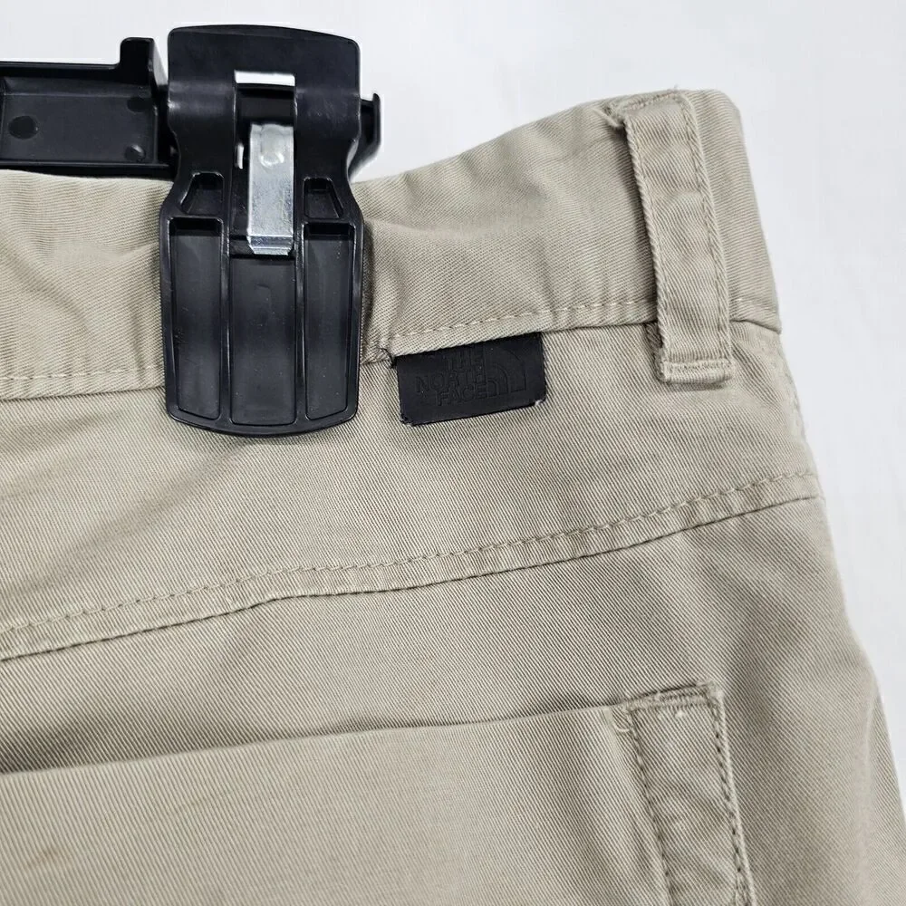 The North Face Men's Pants Size 34 Casual Straight Legs Khaki